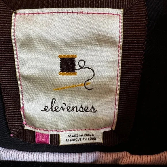 Elevenses nautical belted, navy blue jacket - Picture 2 of 4